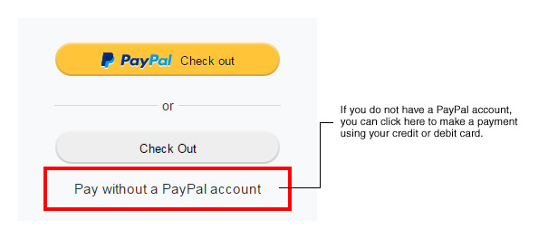 how to pay without a paypal account image